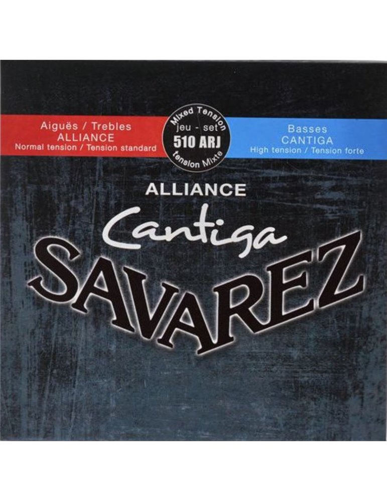 Juego Savarez Clásica Alliance Cantiga Roja/Azul 510-ARJ