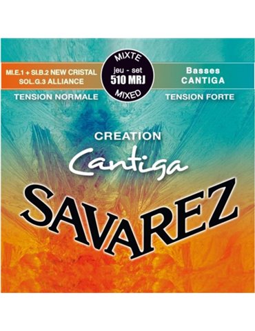 Juego Savarez Creation Cantiga Roja/Azul Clasica 510-MRJ