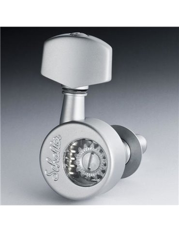 Clavijero Eléctrica Schaller Da Vinci Cromo Satinado 6L 10100320