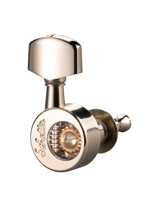 Clavijero Eléctrica Schaller Da Vinci Cromo Satinado 6L 10100320