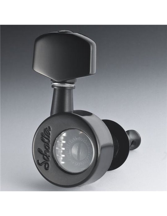 Clavijero Eléctrica Schaller Da Vinci Negro 3L/3R 10100423