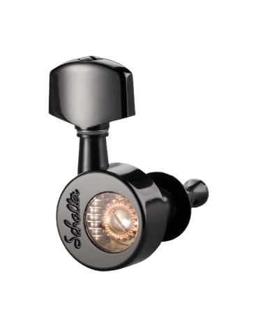 Clavijero Eléctrica Schaller Da Vinci Negro 3L/3R 10100423 2