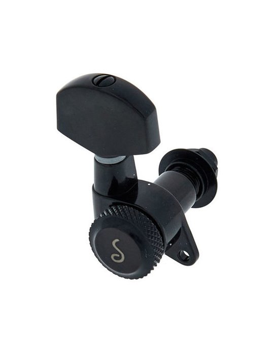 Clavijero Eléctrica Schaller M6-135 Locking Negro 6L 10020420