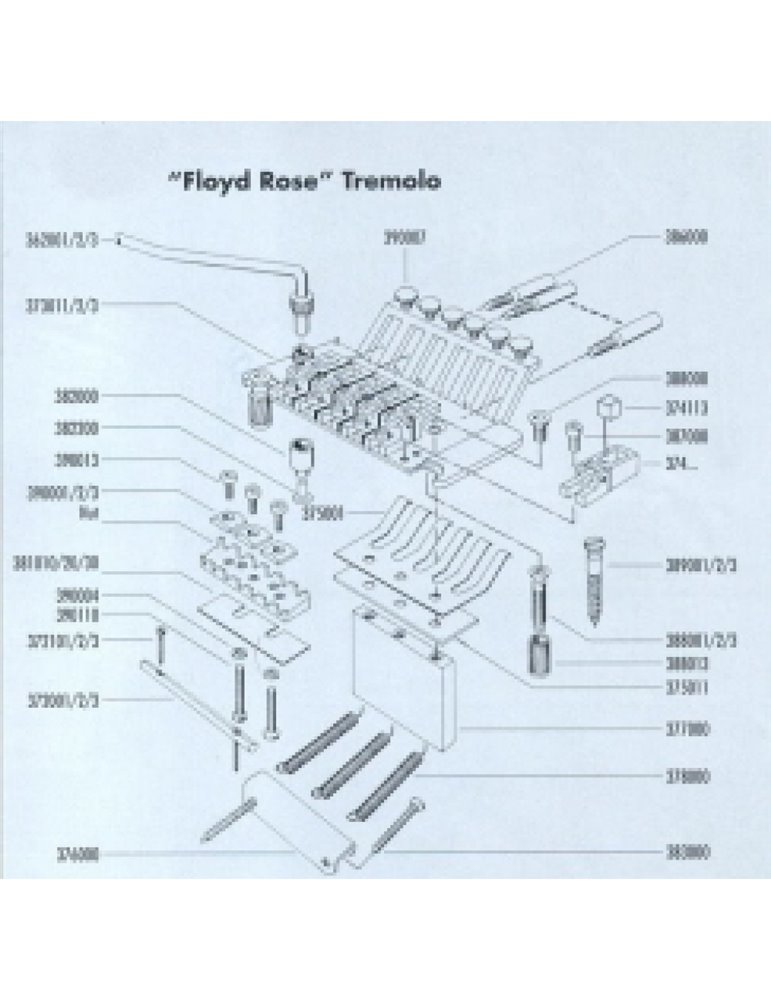 Recambios Floyd Rose Schaller Set 3 Tornillos Unión 20073001
