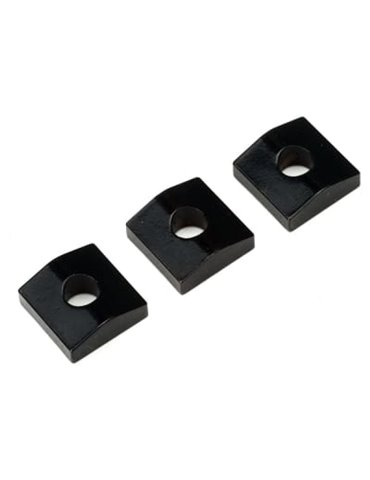 Recambios Floyd Rose Schaller Set 3 Chapas Bloq. Negro 20720400