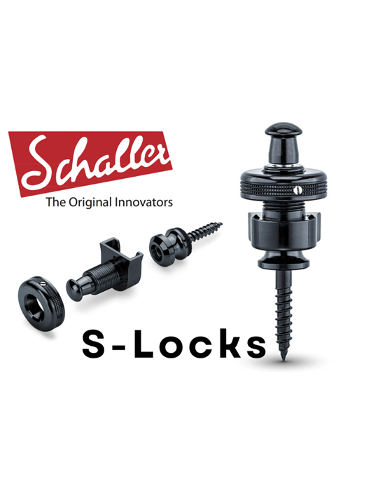 Schaller S-Locks Negro Cromo 14010401