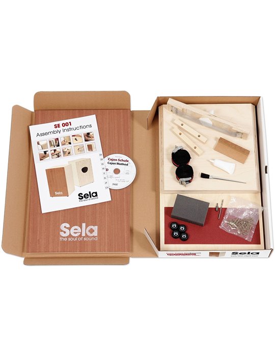 Kit montaje Cajón Flamenco Sela (SE-001)