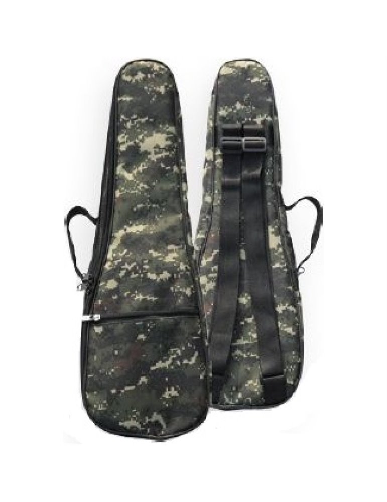 Funda Ukelele Soprano Woodi WUC-21-CM Camuflaje
