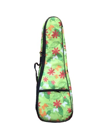 Funda Ukelele Soprano Woodi WUC-21-NW03 Margaritas Verde