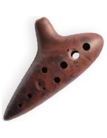 Ocarina Woodi WRO-917-W3 Marrón Imitación Madera