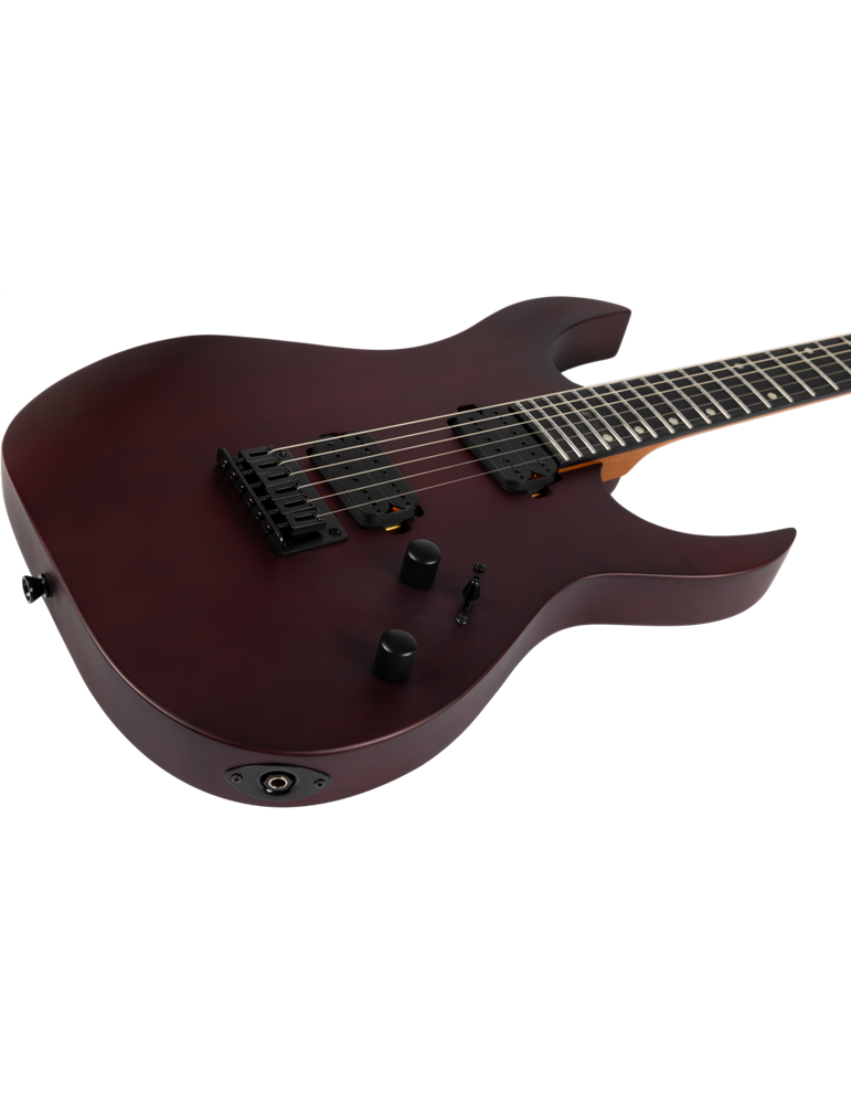 Guitarra Eléctrica Spira S400-MWR Satin Wine Red