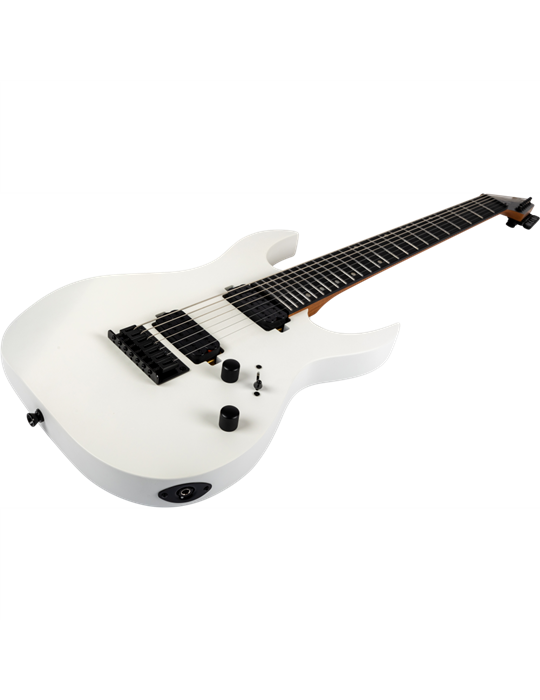Guitarra Eléctrica Spira 7 Cuerdas S407-MWH Satin White