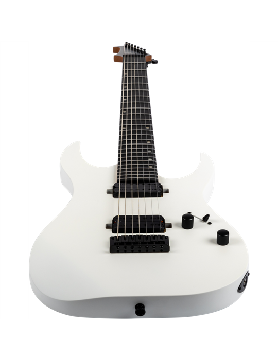 Guitarra Eléctrica Spira 7 Cuerdas S407-MWH Satin White