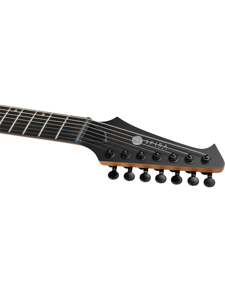 Guitarra Eléctrica Spira 7 Cuerdas S407-MWH Satin White