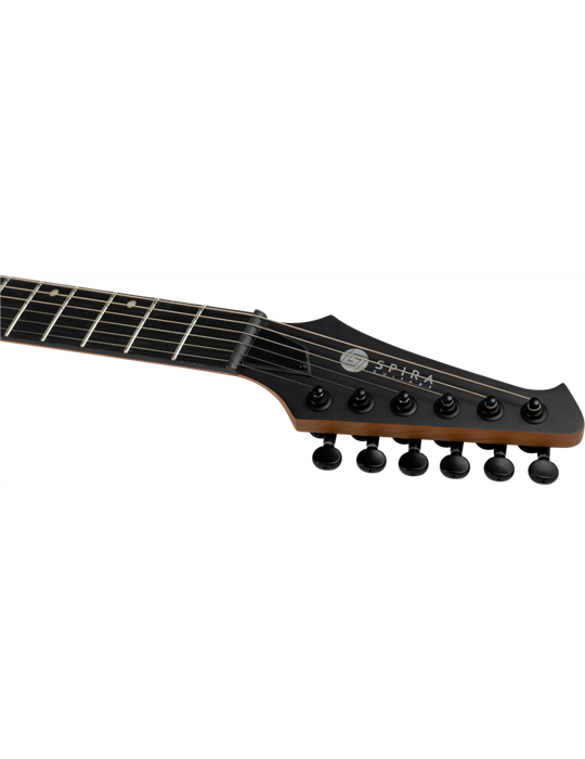 Guitarra Eléctrica Spira T400-MBK Satin Black