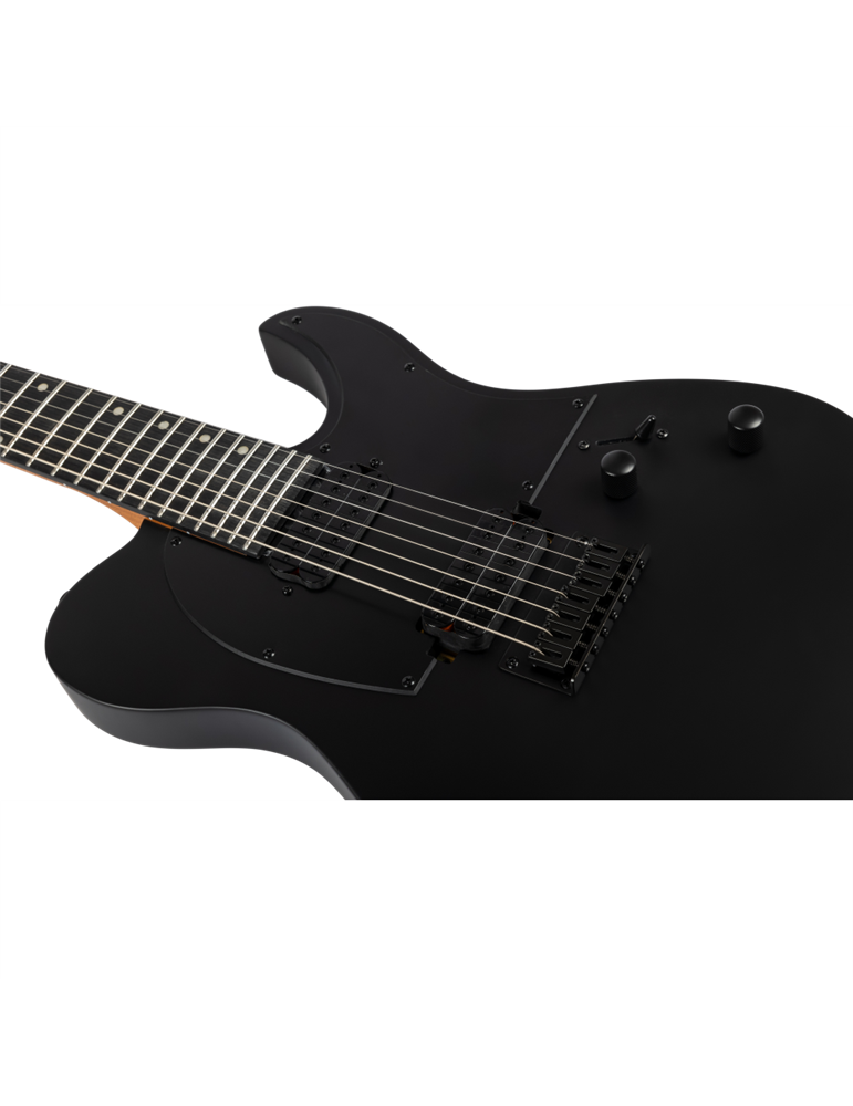 Guitarra Eléctrica Spira 7 Cuerdas T407-MBK Satin Black