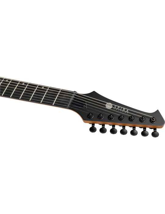 Guitarra Eléctrica Spira 7 Cuerdas T407-MBK Satin Black