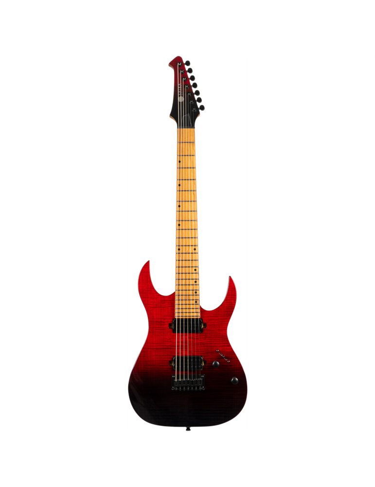 Guitarra Eléctrica Spira 7 Cuerdas S457-TRD Transparent Red