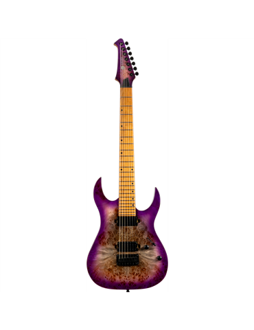 Guitarra Eléctrica Spira 7 Cuerdas S457-TPP Transparent Purple