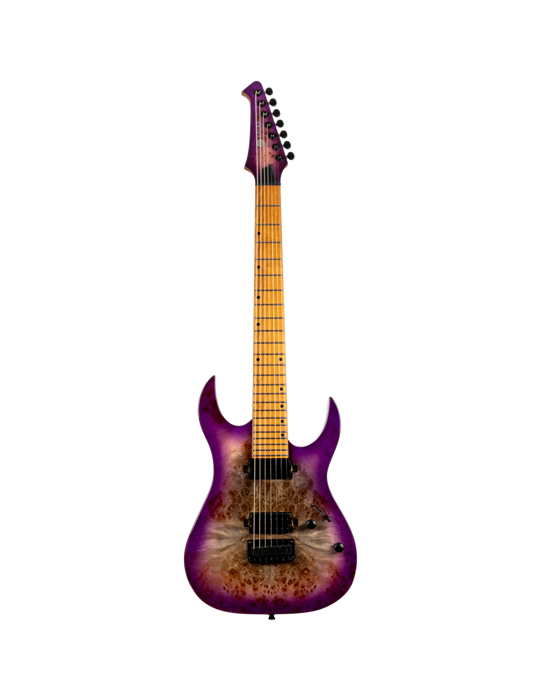 Guitarra Eléctrica Spira 7 Cuerdas S457-TPP Transparent Purple