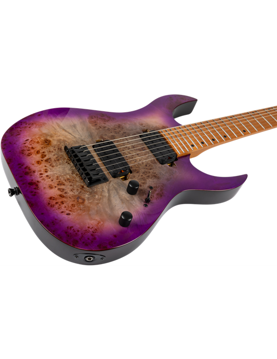 Guitarra Eléctrica Spira 7 Cuerdas S457-TPP Transparent Purple
