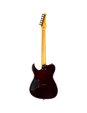 Guitarra Eléctrica Spira T450-TDB Transparent Blue 2