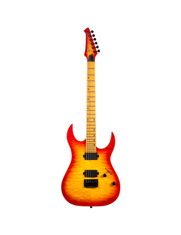 Guitarra Eléctrica Spira S500-QFB Fireburst