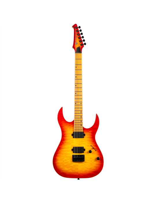 Guitarra Eléctrica Spira S500-QFB Fireburst