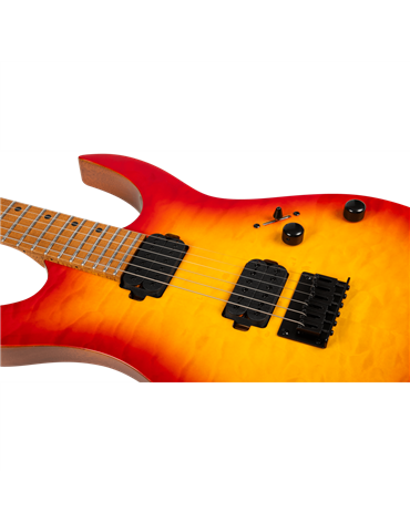 Guitarra Eléctrica Spira S500-QFB Fireburst 2