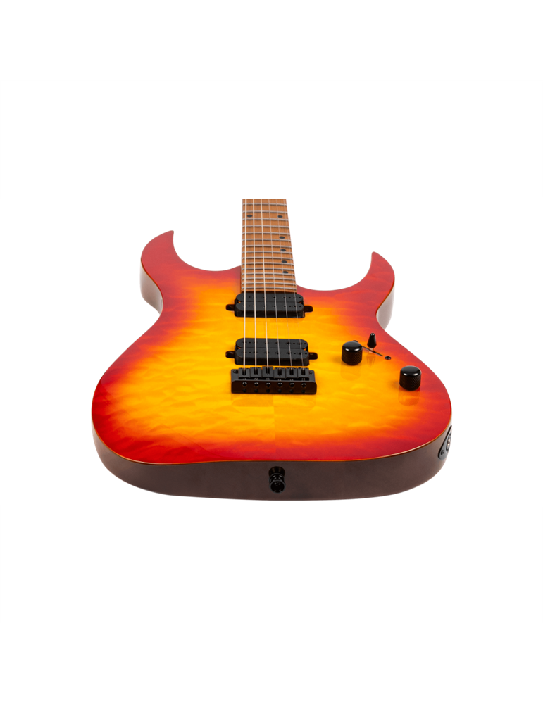Guitarra Eléctrica Spira S500-QFB Fireburst