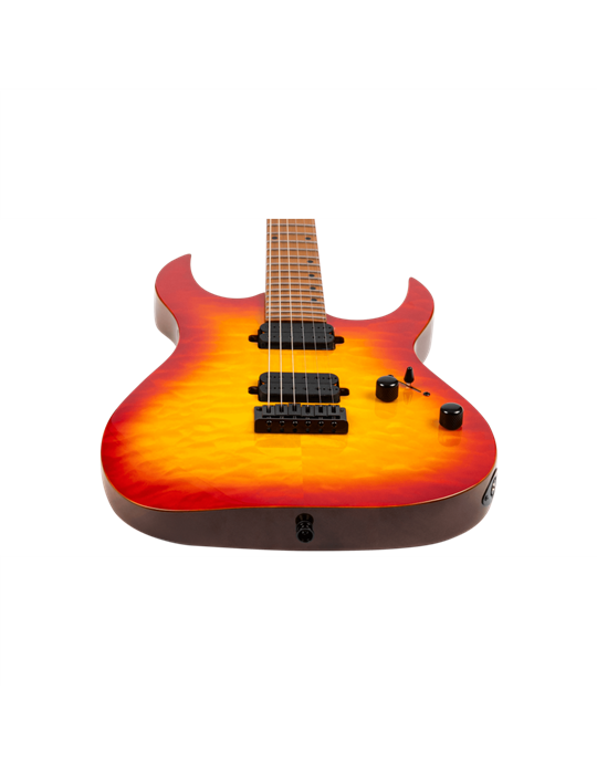Guitarra Eléctrica Spira S500-QFB Fireburst