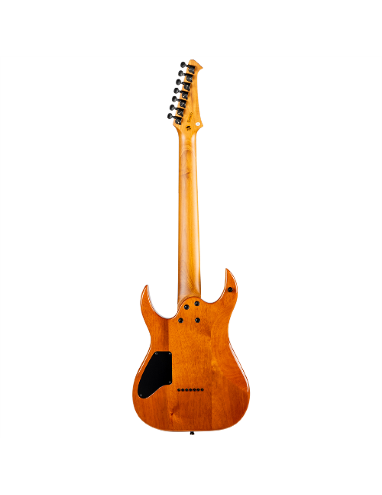 Guitarra Eléctrica Spira 7 Cuerdas S507-QFB Fireburst