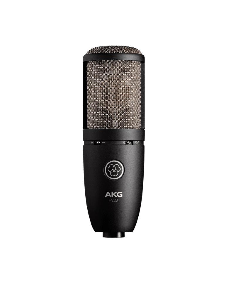 Micrófono Condensador P220 de Gran Diafragma con patrón Polar Cardioide