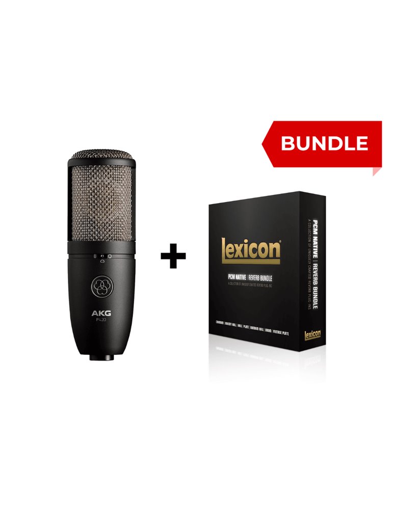 Micrófono Condensador P420 + Plugin PCM Native Reverb - Lexicon*