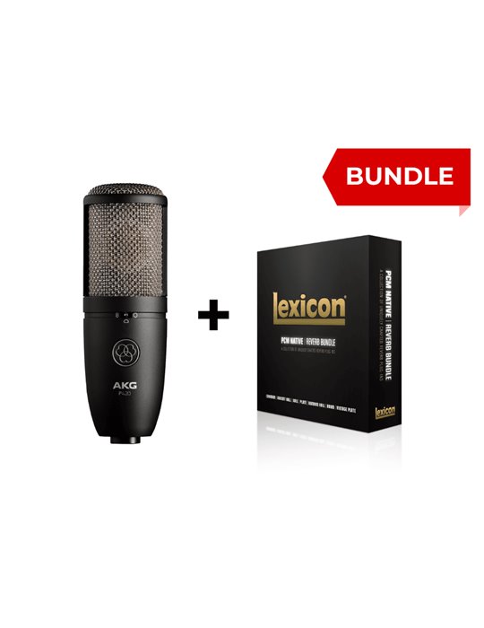 Micrófono Condensador P420 + Plugin PCM Native Reverb - Lexicon*