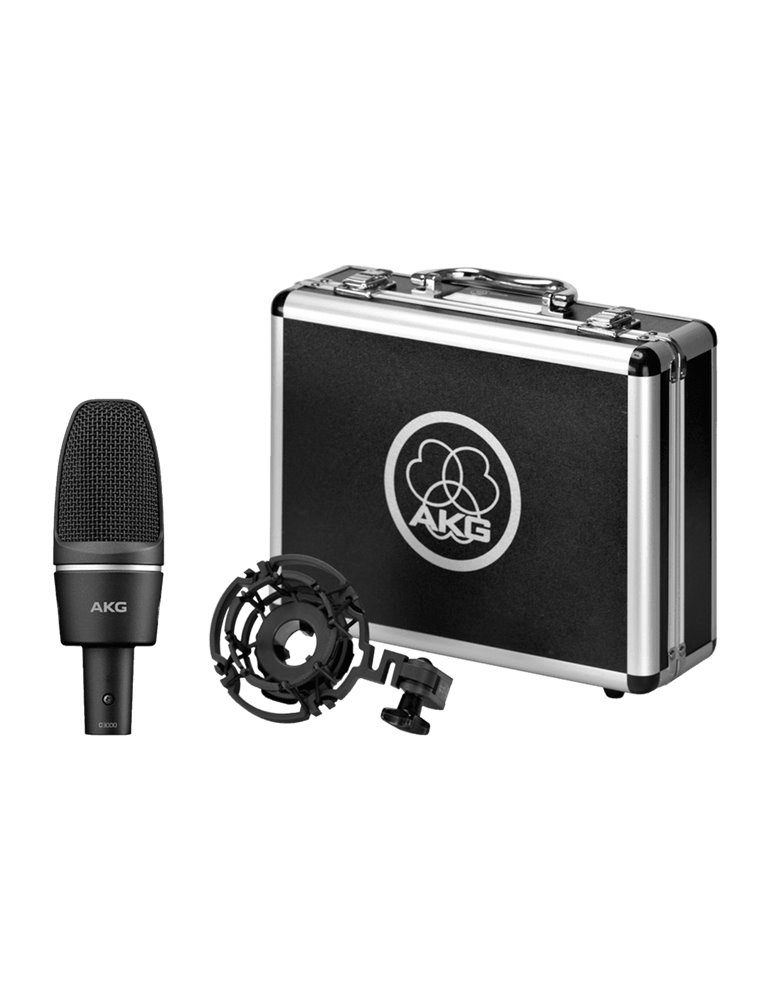 Micrófono Condensador  C3000 de Gran Diafragma con patrón Polar Cardioide