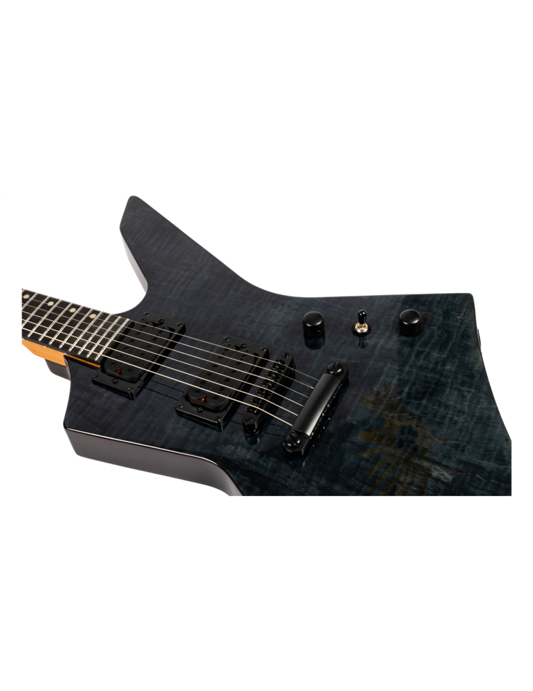 Guitarra Eléctrica Spira X500-TBKE Transparent Black
