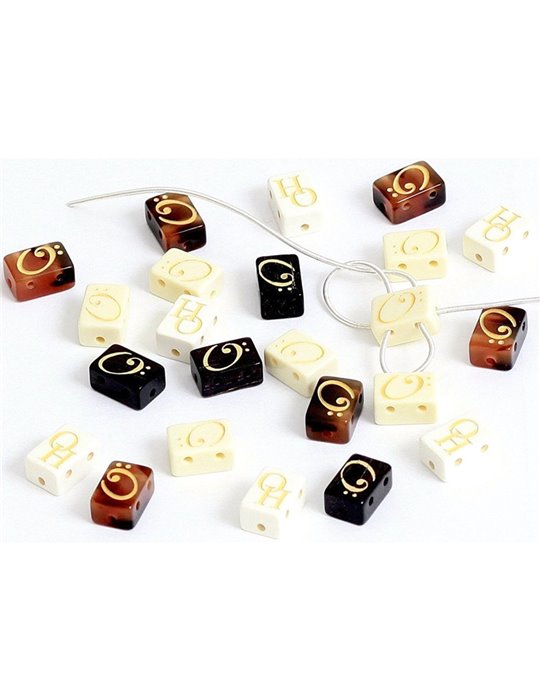 Juego 6 cubos String Tie Guitarra Clásica TSTGA Ambar