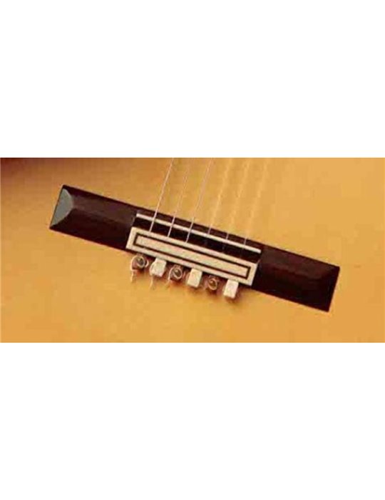 Juego 6 cubos String Tie Guitarra Clásica TSTGW Blanco