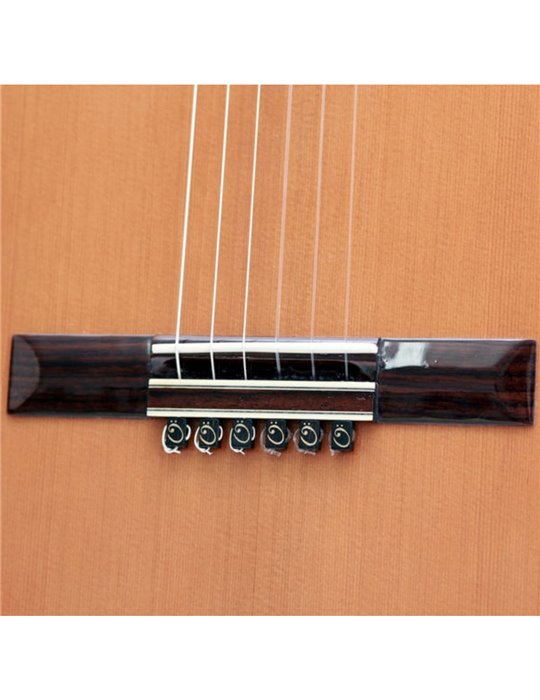 Juego 6 cubos String Tie Guitarra Clásica TSTGB Negro
