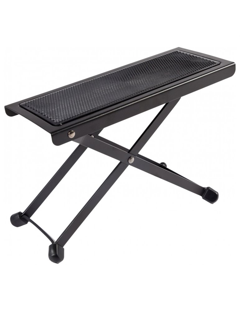 Banquito Apoya Pie TAY-E Niquelado Negro TE-2004