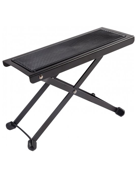 Banquito Apoya Pie TAY-E Niquelado Negro TE-2004