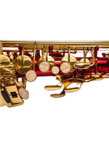 Saxo Alto Taylor Collins TCAS-07RD Rojo 2