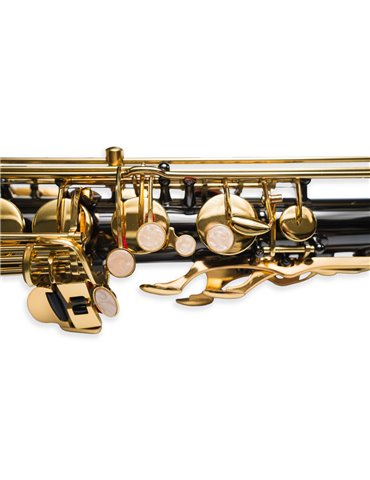 Saxo Tenor Taylor Collins TCTS-05 Níquel negro llaves lacadas 2