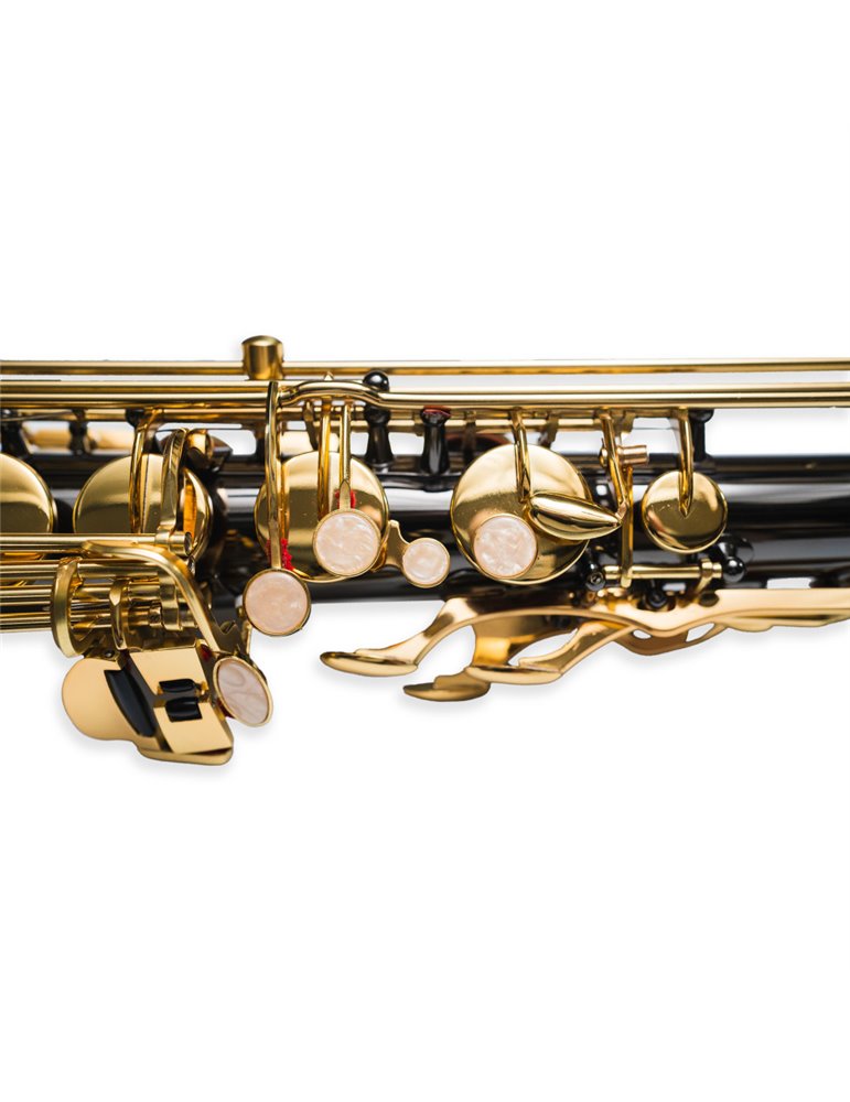 Saxo Tenor Taylor Collins TCTS-05 Níquel negro llaves lacadas