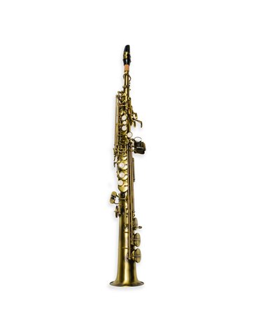 Saxo Soprano Recto Taylor Collins TCSP-09 Antique