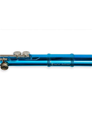 Flauta Travesera Taylor Collins TCFL-538LB Platos Cerrados Azul Claro 2