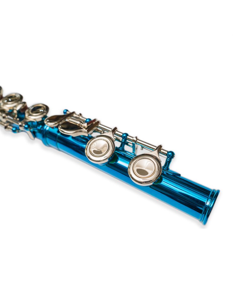 Flauta Travesera Taylor Collins TCFL-538LB Platos Cerrados Azul Claro