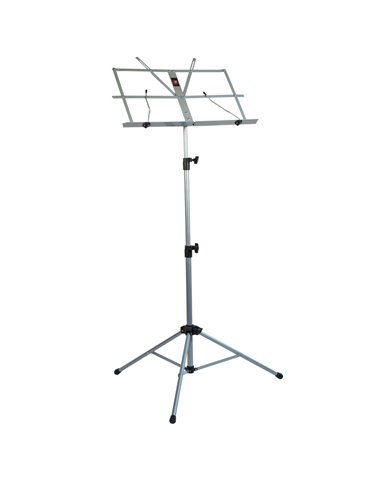 Atril TCM MS-531NI Niquelado Con Funda