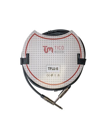Cable Jack-Jack TCM TPJJ-6 Conector Níquel 6 Metros 2